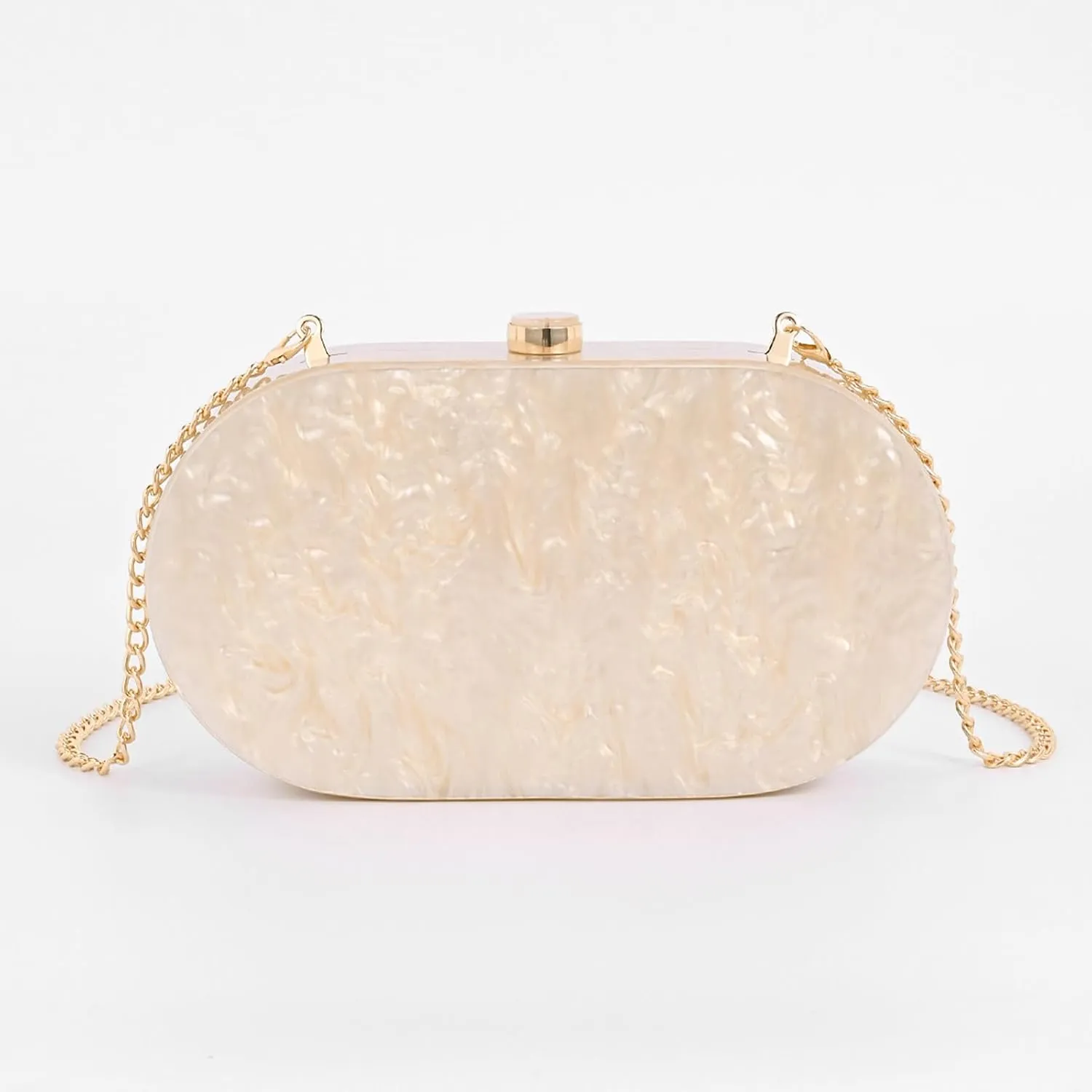 Acrylic Purse Clutch,Designer Handbags Womens Multicolor Glitter Design Wedding Guest Crossbody Oval Evening Bags