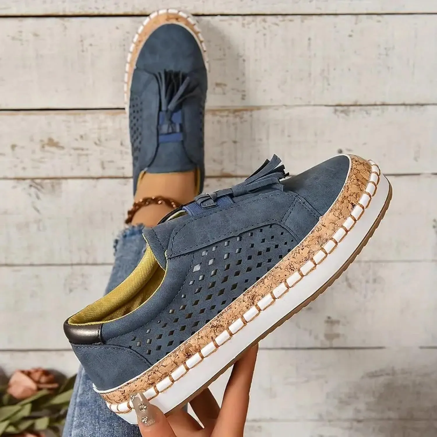 AMDBEL Orthopedic Sneakers for Women, Womens Tennis Running Walking Shoes Lightweight Casual Sneakers for Waitress Nurse
