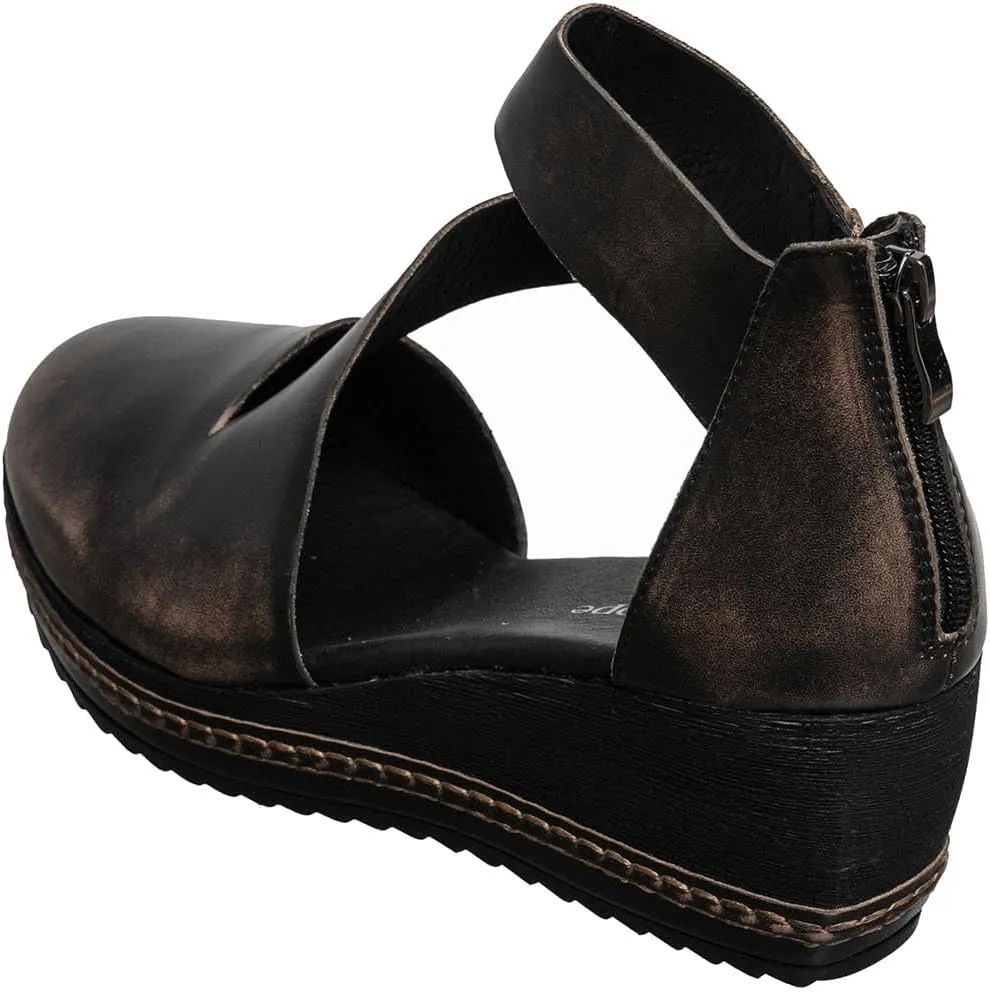 Antelope Women's Trianna Leather Wedge Mules