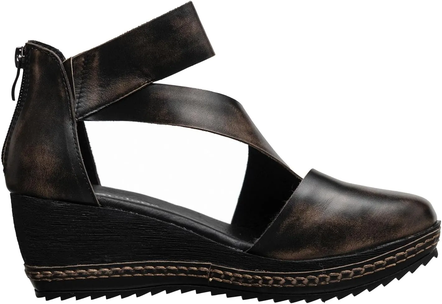 Antelope Women's Trianna Leather Wedge Mules