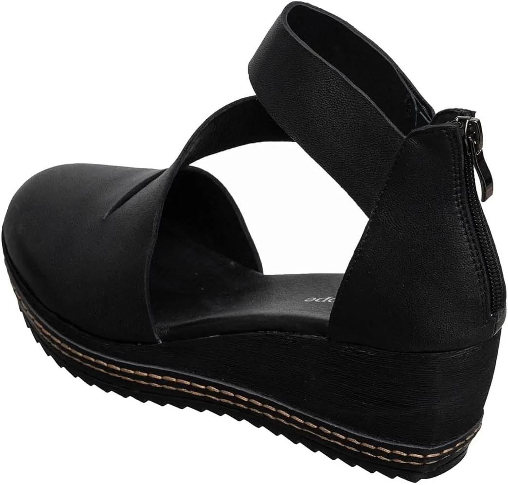 Antelope Women's Trianna Leather Wedge Mules