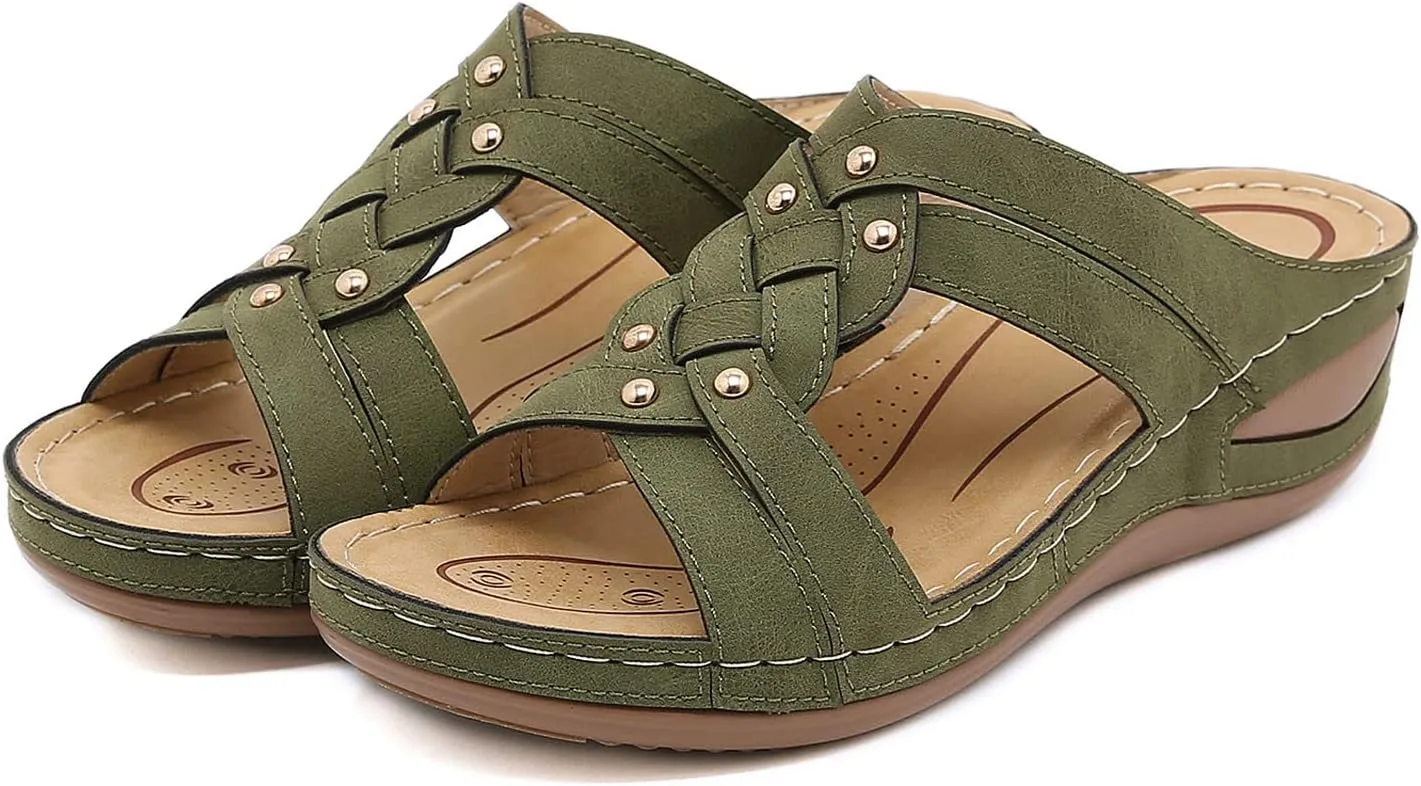 Best Arch Support Flip Flops Casual Sandals for Women Low Heel Wide Comfortable Shoes for Women Wedges Gold Dressy Flat Sandals for Women Evening Black Chunky Heels for Women Women's White Sandals