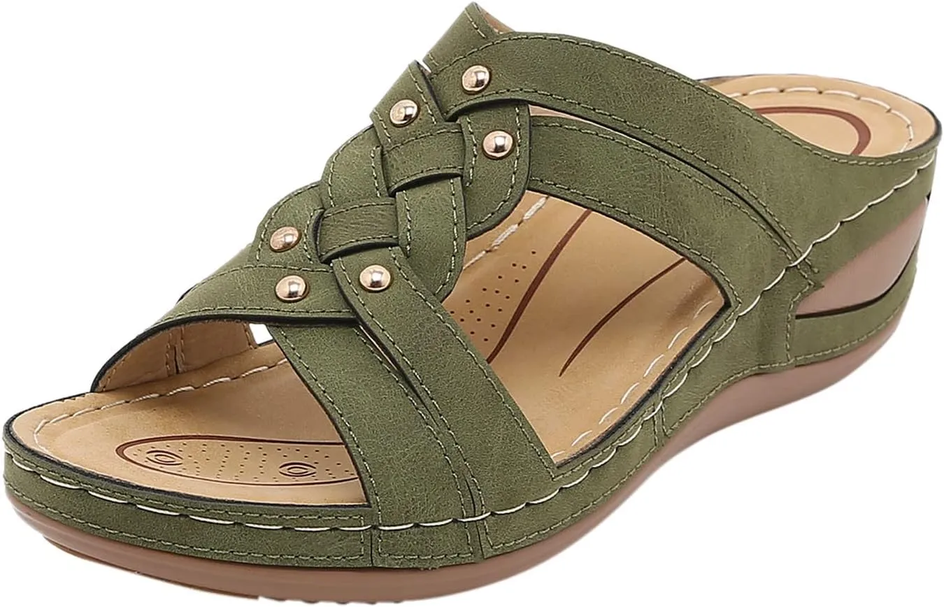 Best Arch Support Flip Flops Casual Sandals for Women Low Heel Wide Comfortable Shoes for Women Wedges Gold Dressy Flat Sandals for Women Evening Black Chunky Heels for Women Women's White Sandals