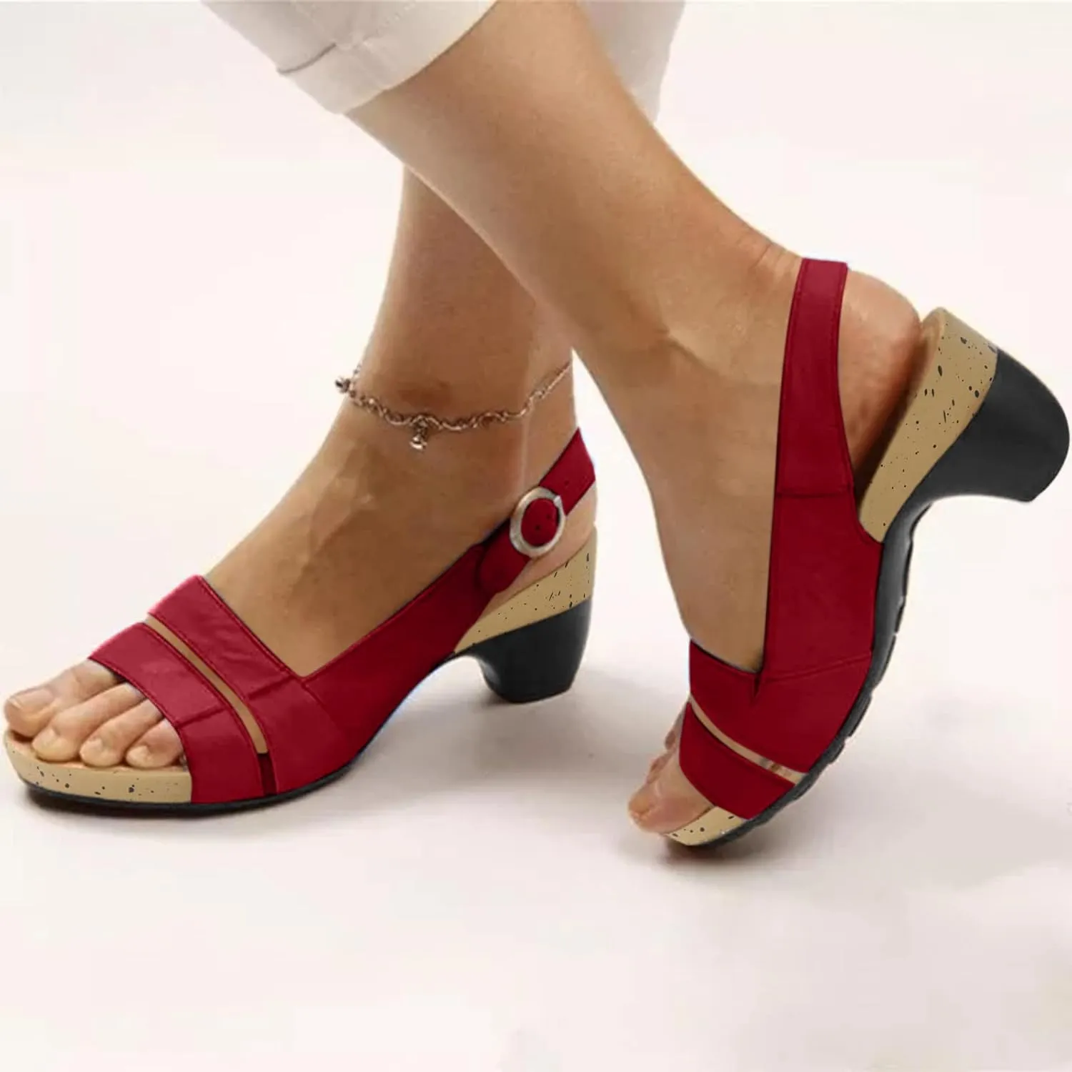 Cathalem Orthopedic Sandals for Women, Libiyi Women's Comfy Orthotic Sandals,Libiyi Women's Breathable Sandals