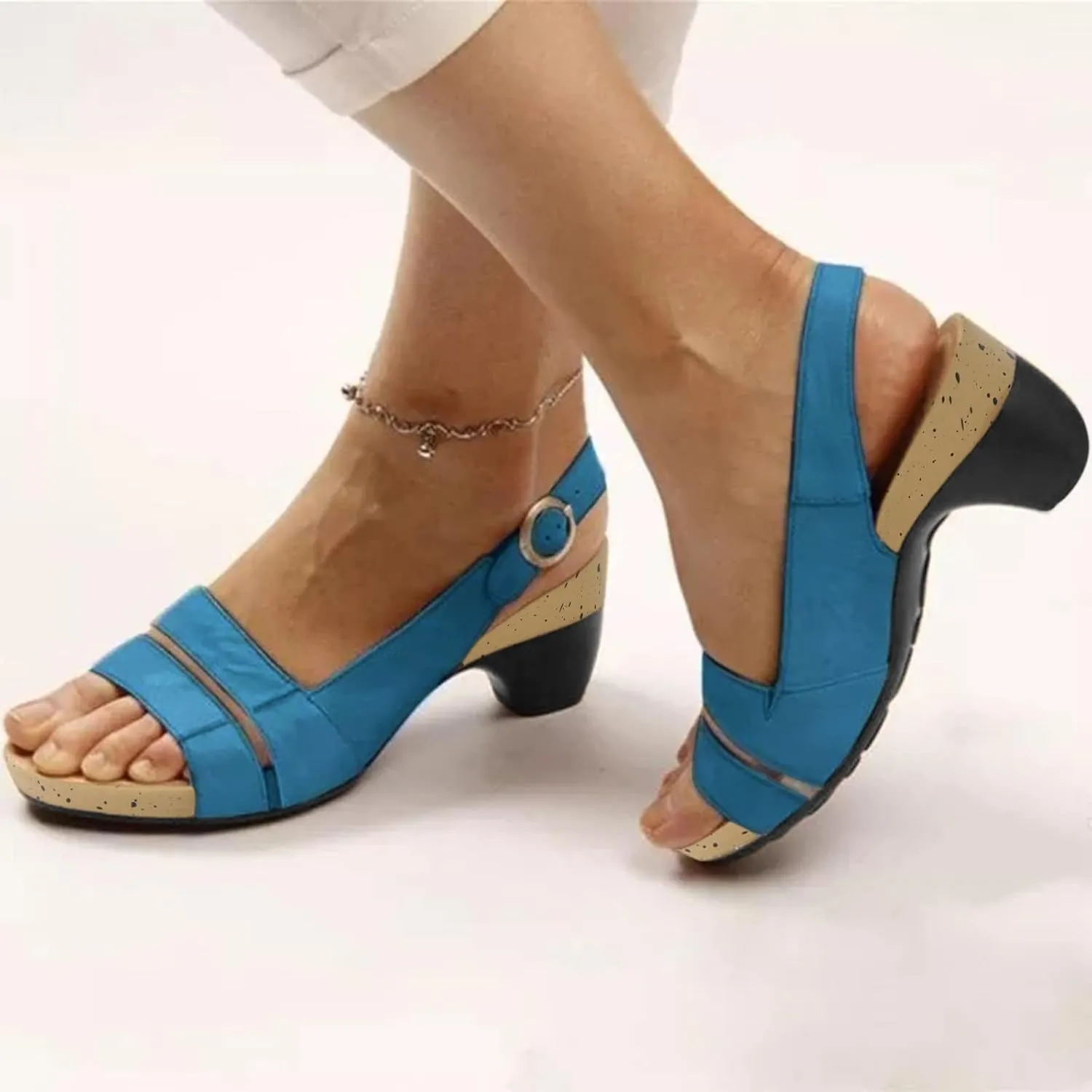 Cathalem Sandals Women Comfortable, Libiyi Women's Comfy Orthotic Sandals, Libiyi Women's Breathable Sandals