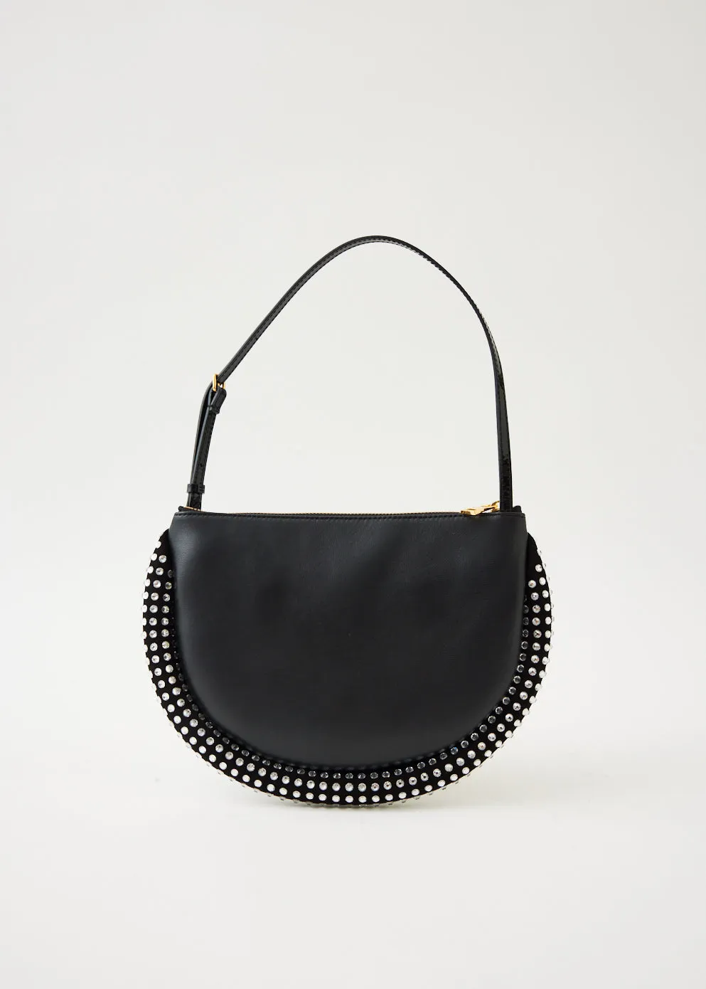 Crystal Bumper Moon Bag