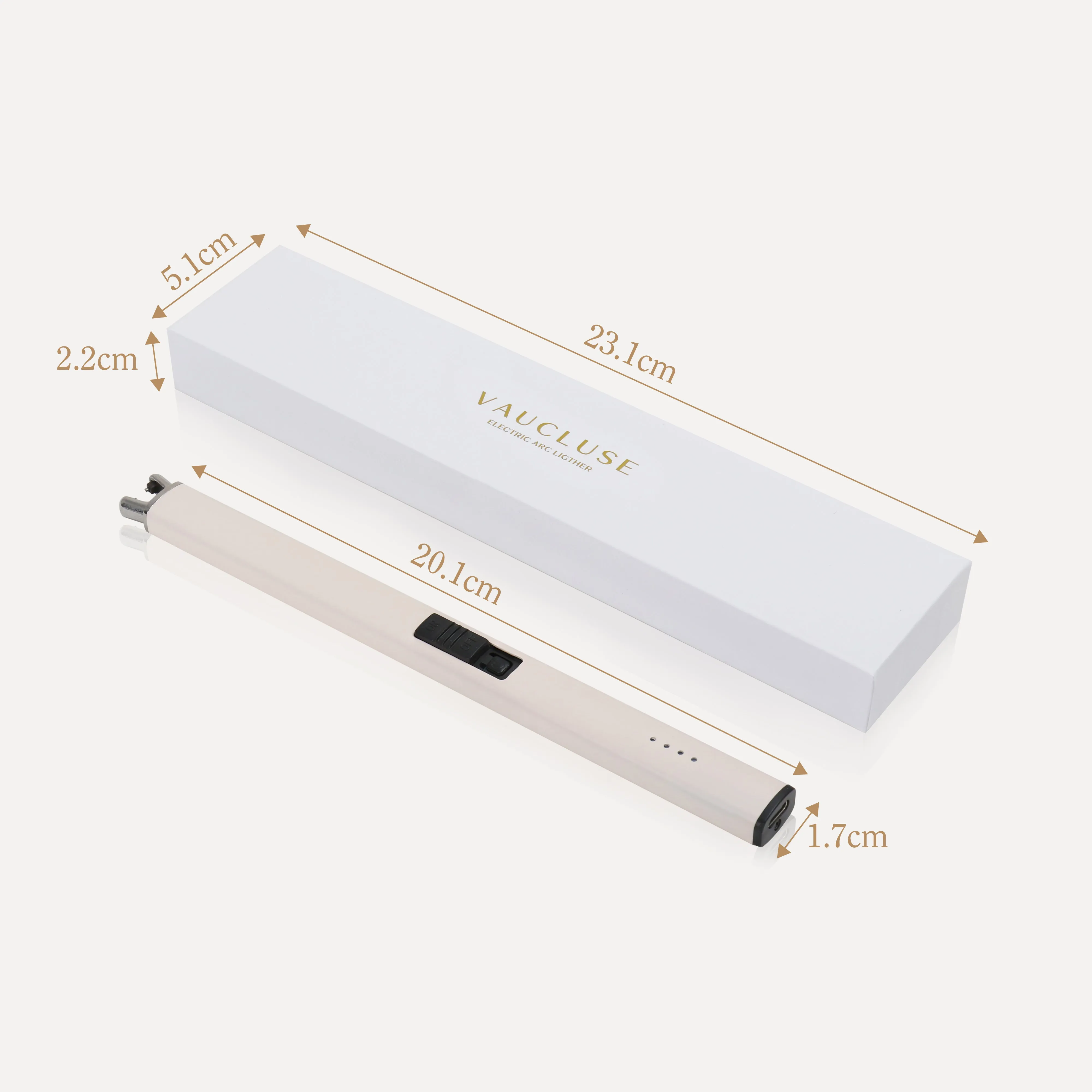Electric Lighter (Pale Peach)