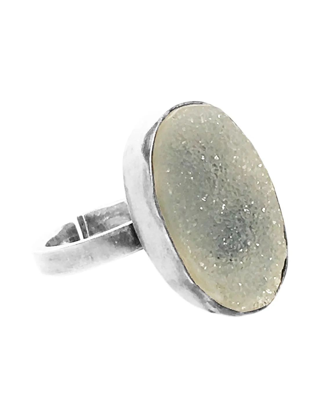 Euge Druzzy Oval Ring