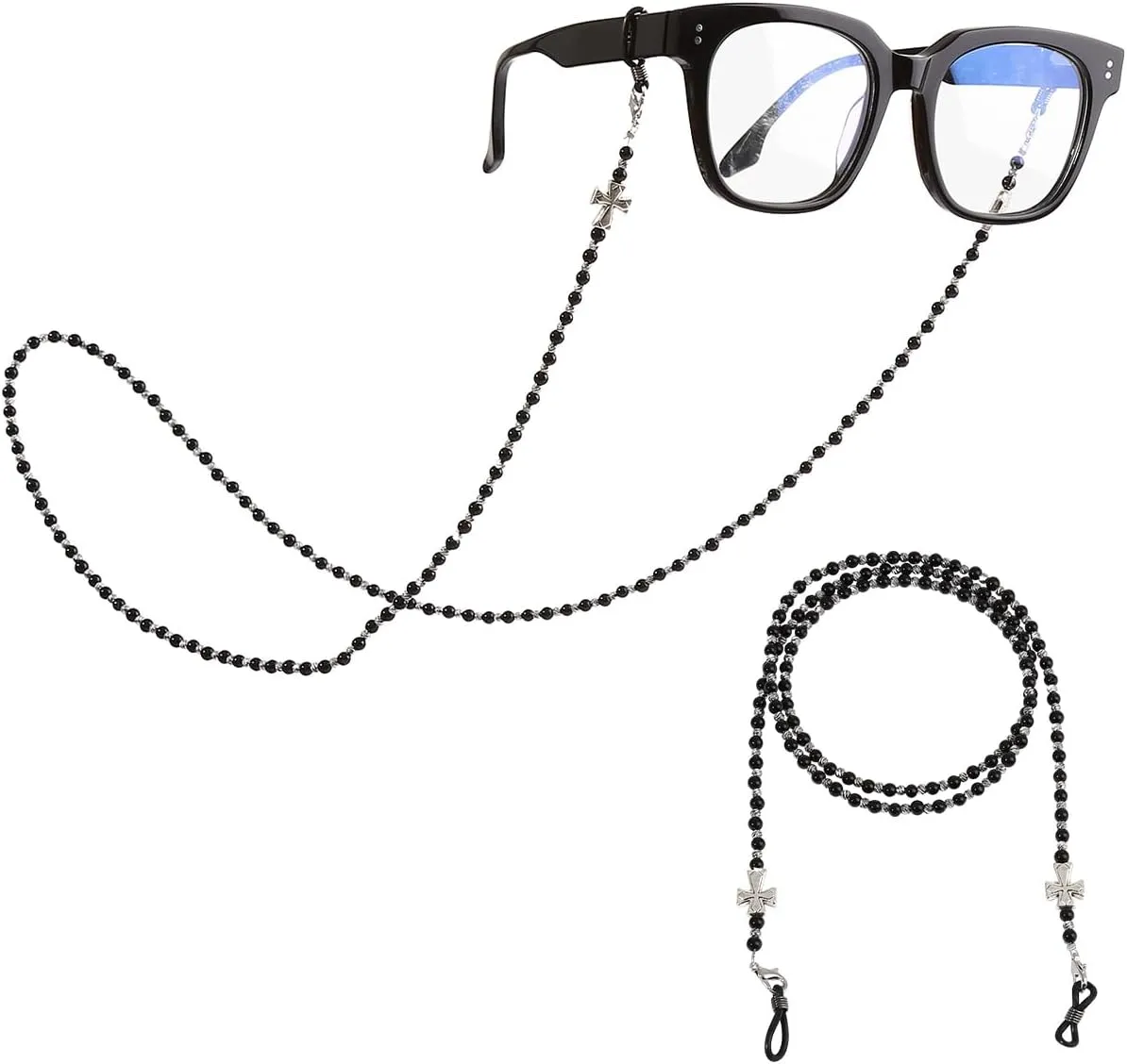 Eyeglasses Chain for Man Sunglasses -Sunglasses Eyeglasses Chain,Reading Eyeglass Chain Face Mask Chain,Gifts for Men
