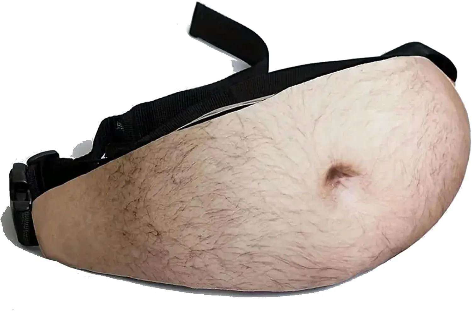 Funny Pop Dad Money Belt Bag, Womwn Travel Shoulder Bags Flesh Color Creative Fanny Pack Beer Fat Belly Bum Pouch Waist Bag