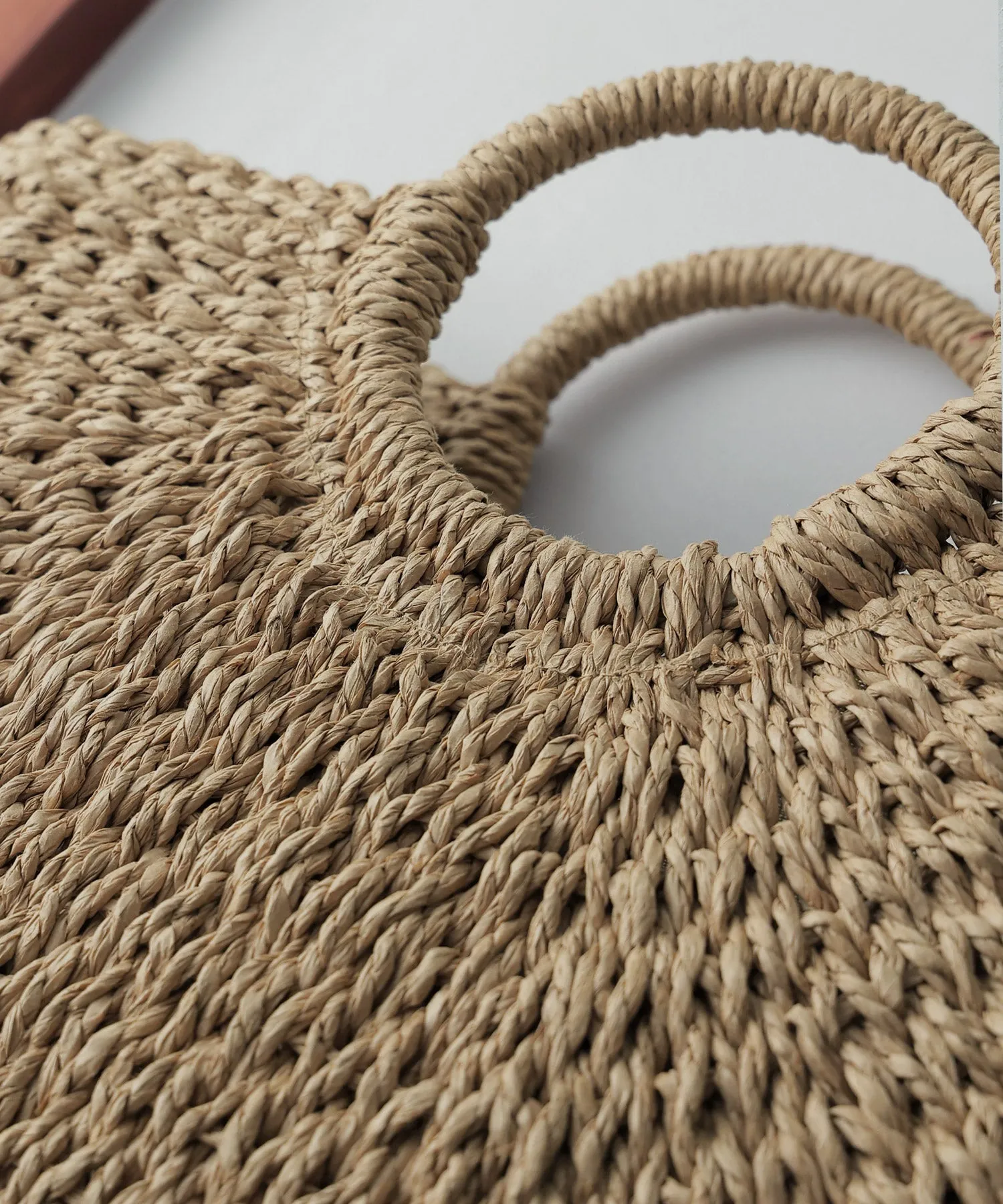 Half moon basket bag