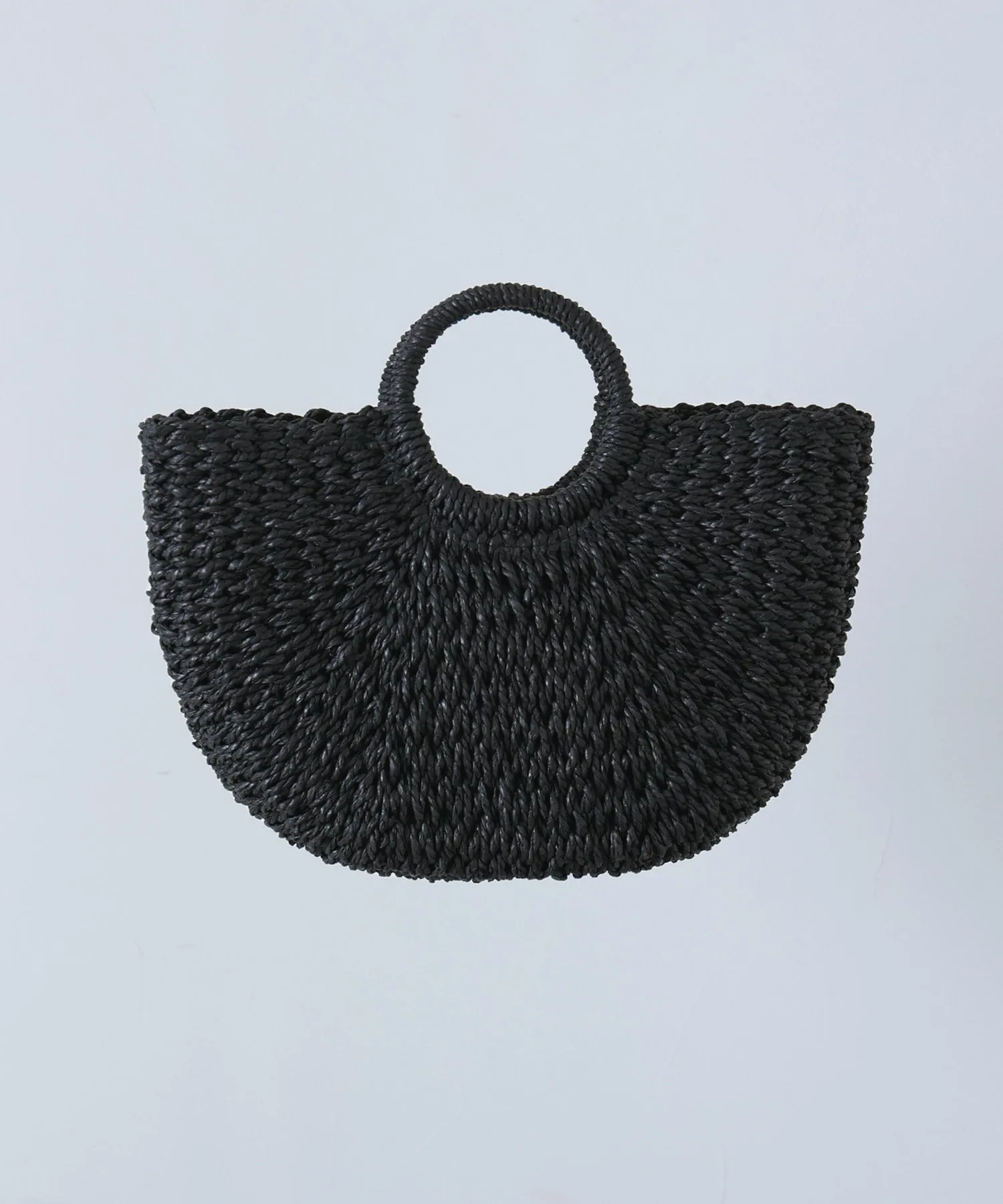 Half moon basket bag