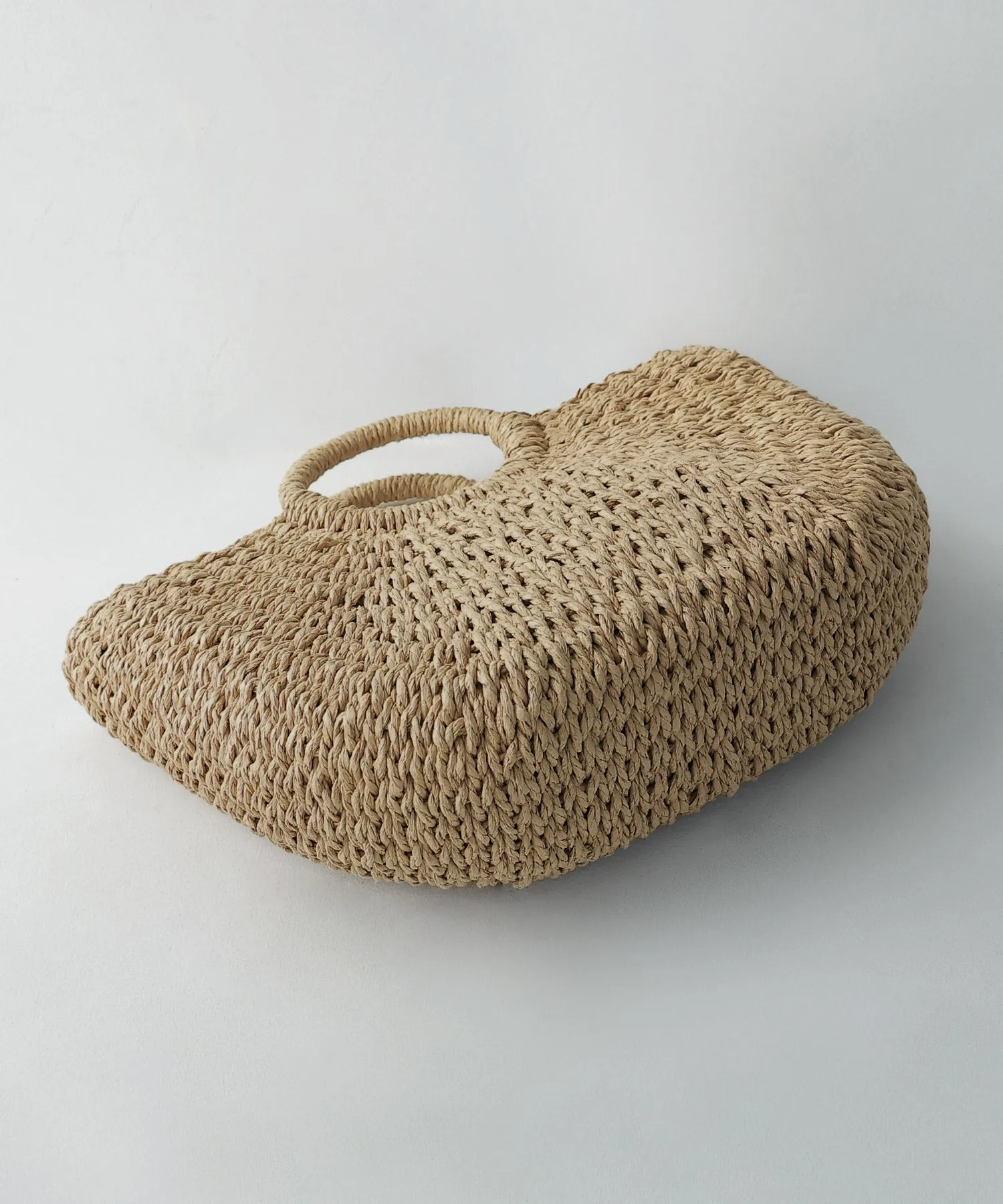 Half moon basket bag