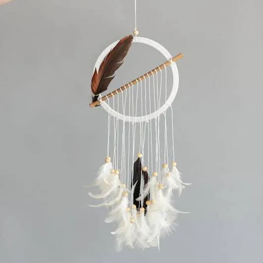 Half Moon Dream Catcher