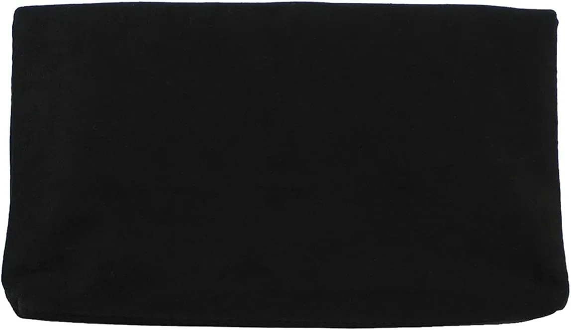 JNB Women's Faux Microsuede Foldover Mini Pouch