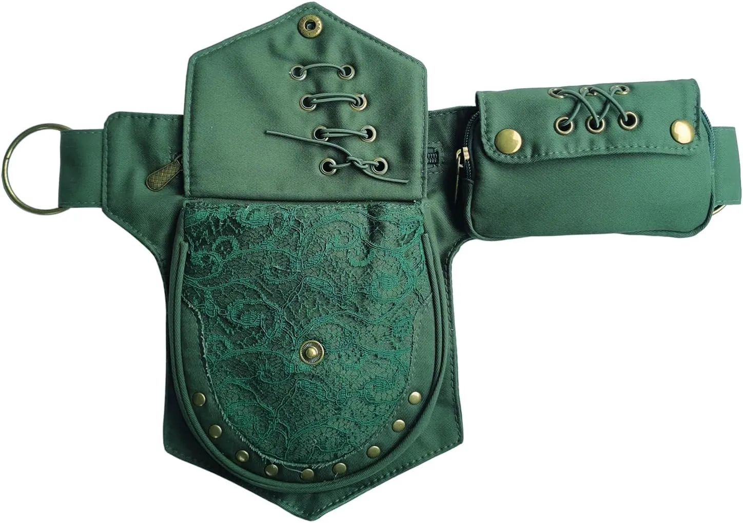 Larswon Renaissance Bag Leg Pouch for Women Renaissance Belt Festival Hip Thigh Pack