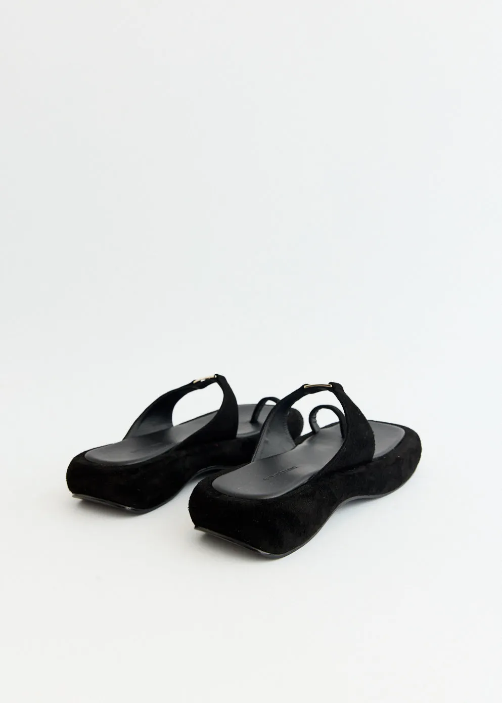 Logo Toe Loop Flip Flops