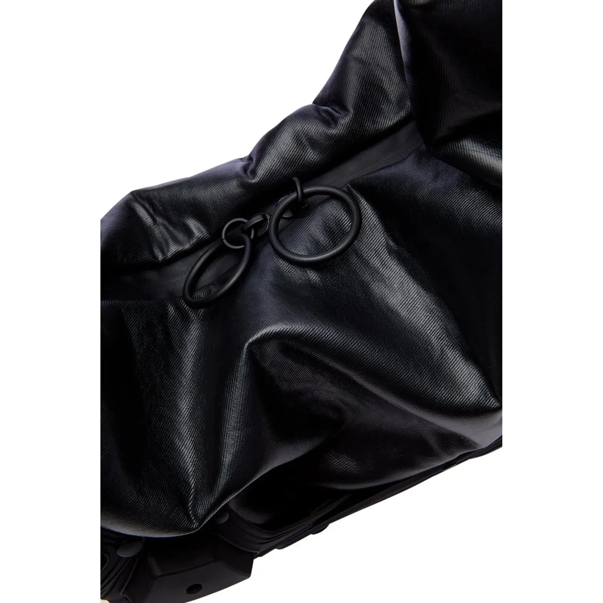 Module M03_HALF MOON BAG / BLACK MATT-BLACK