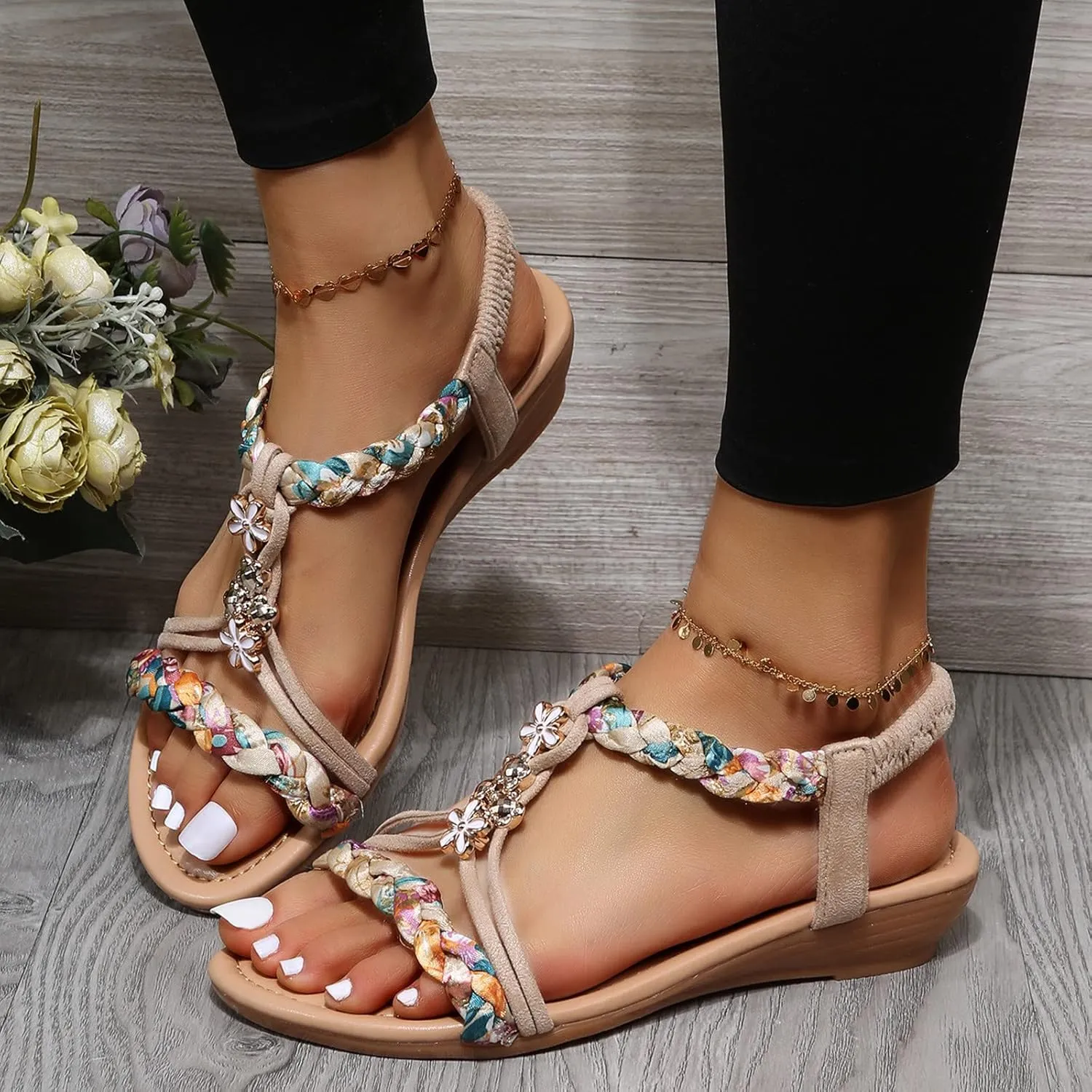 Orthopedic Flip Flops Women Yoga Mat Thong Sandals Arch Support Summer Beach Walking Casual Comfortable Non Slip Indoor Outdoor Shoes