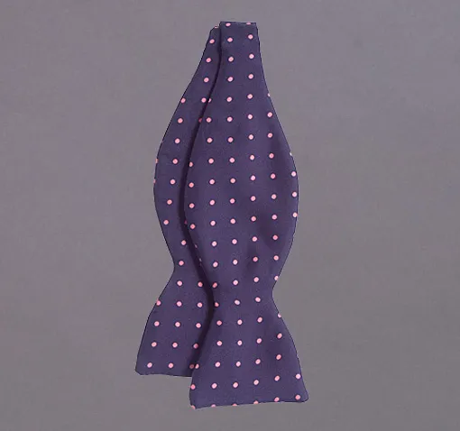 Printed Dot Bow Tie