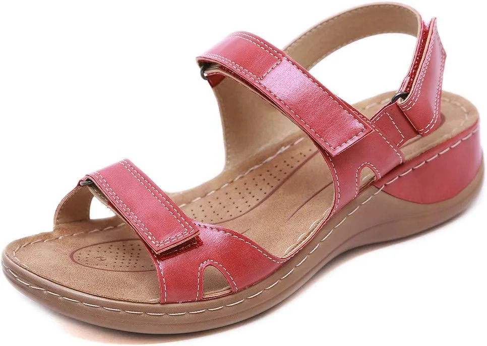 Sandals for Women Platform,Sandlas Wedge Sandals Summer Bohemia Platform Comfortable Casual Outdoor Walking Shoes