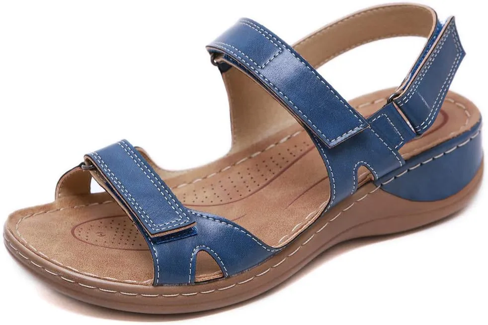Sandals for Women Platform,Sandlas Wedge Sandals Summer Bohemia Platform Comfortable Casual Outdoor Walking Shoes