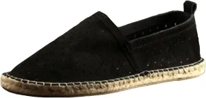 slippers Flip Flops,Men's Breathable Leather Shoes, Hollow Shoes Straw Woven Fisherman Shoes Leather Breathable Sandals