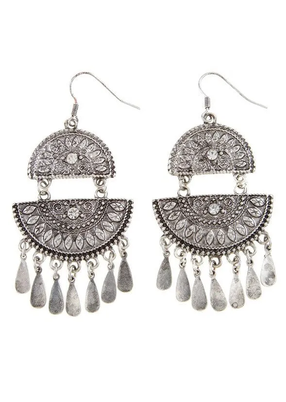 Vintage Tribal Dangle Earrings