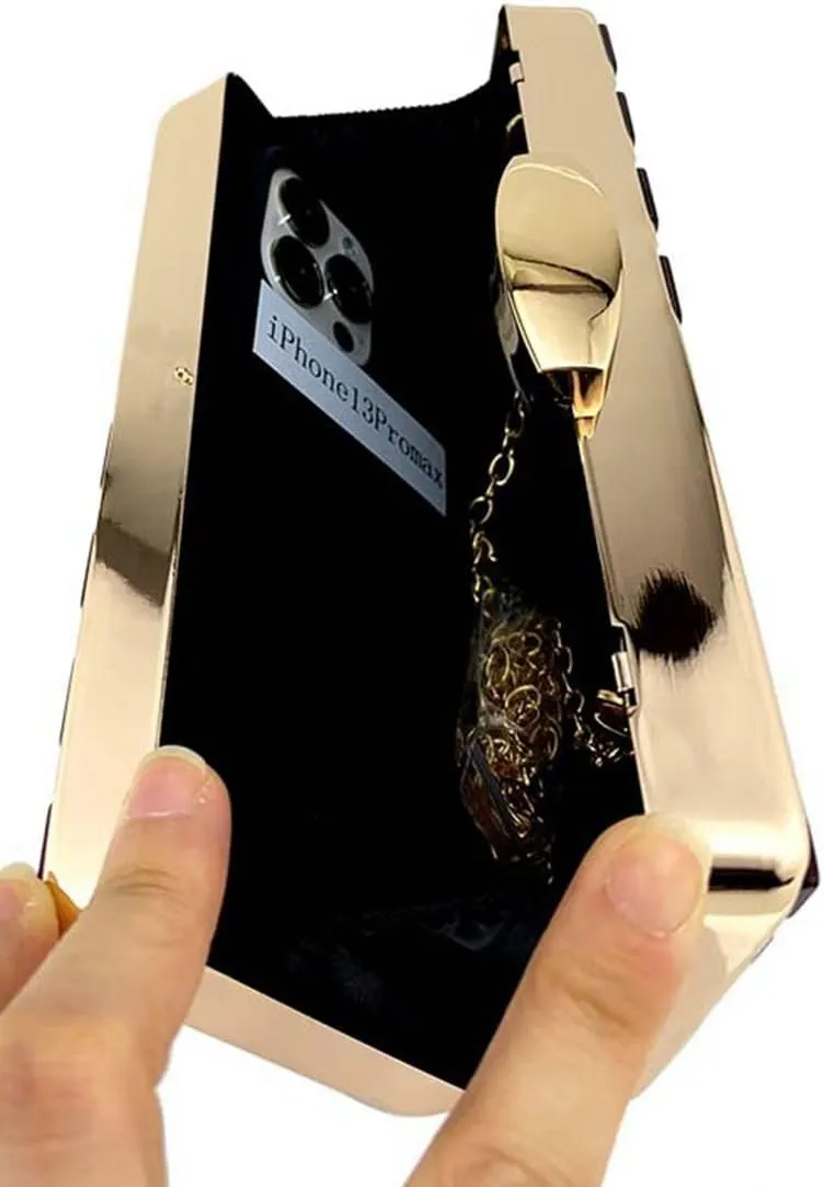 Women Acrylic Clutch Handbag Luxury Shoulder bags Evening Purse with Detachable Chain for Wedding Prom Party
