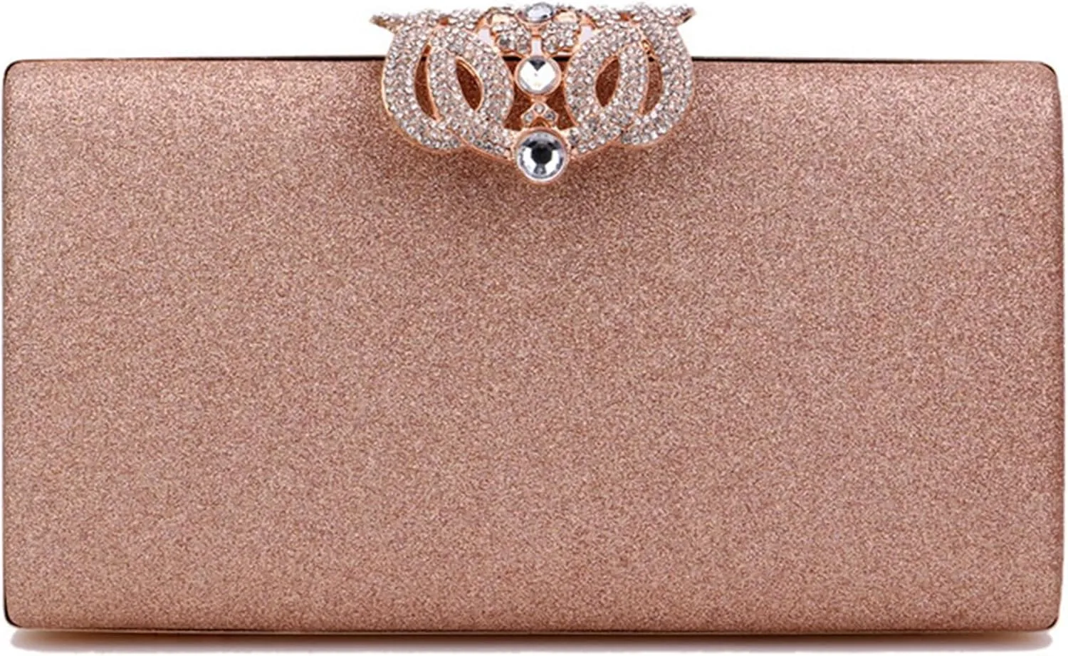 Women's Glitter Clutch Bag Party Evening Bag Frosted Shoulder Bag Sparkly Handbag Purse Wallet for Prom Party Wedding