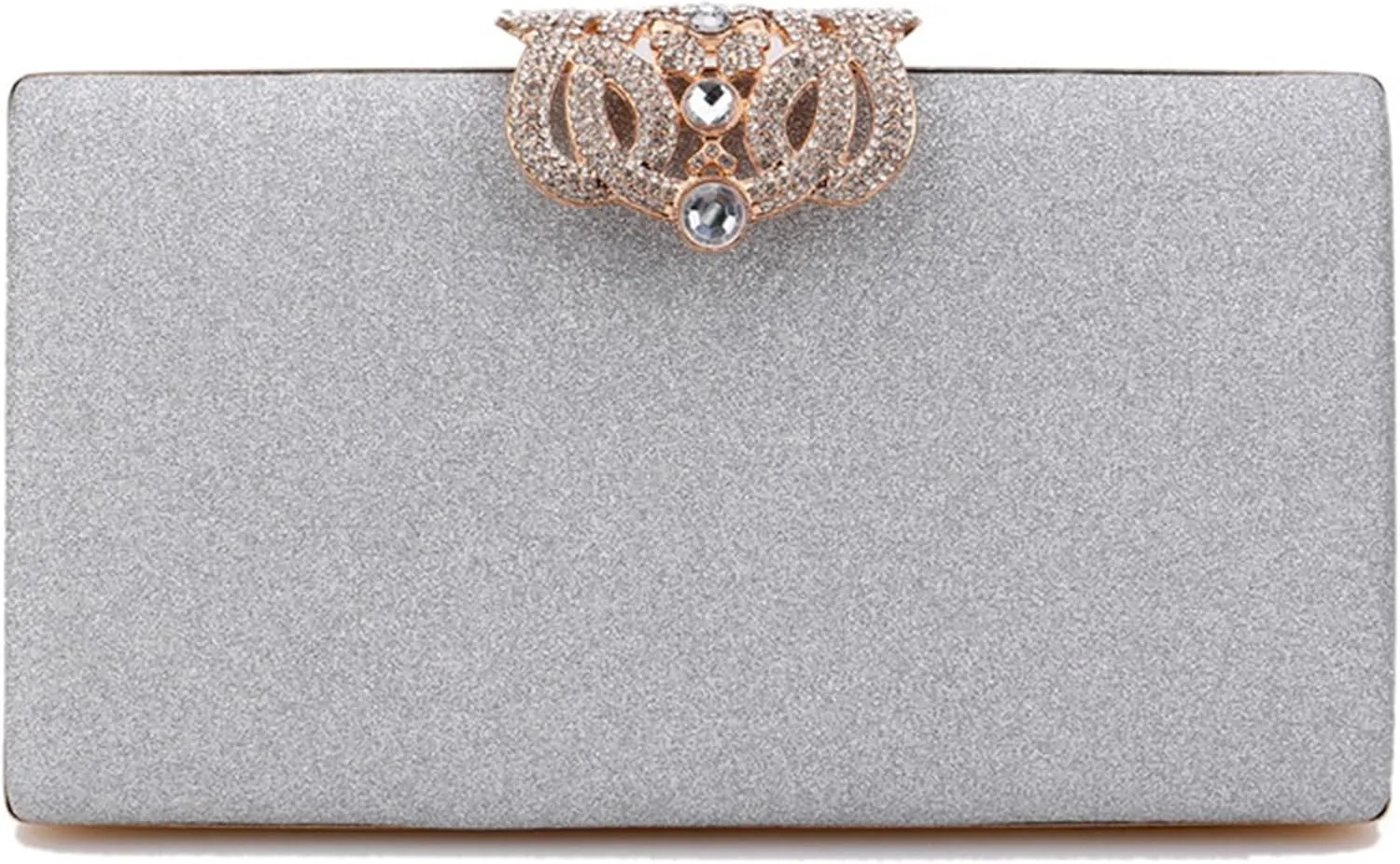 Women's Glitter Clutch Bag Party Evening Bag Frosted Shoulder Bag Sparkly Handbag Purse Wallet for Prom Party Wedding