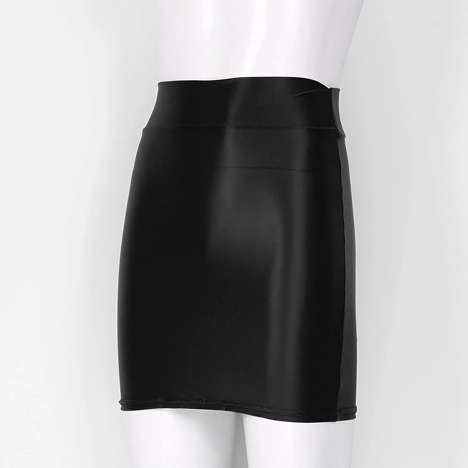 Womens Stretchy Bodycon Pencil Tube Short Mini Skirt Sexy Slim Party Skirt Tight Mini Skirts