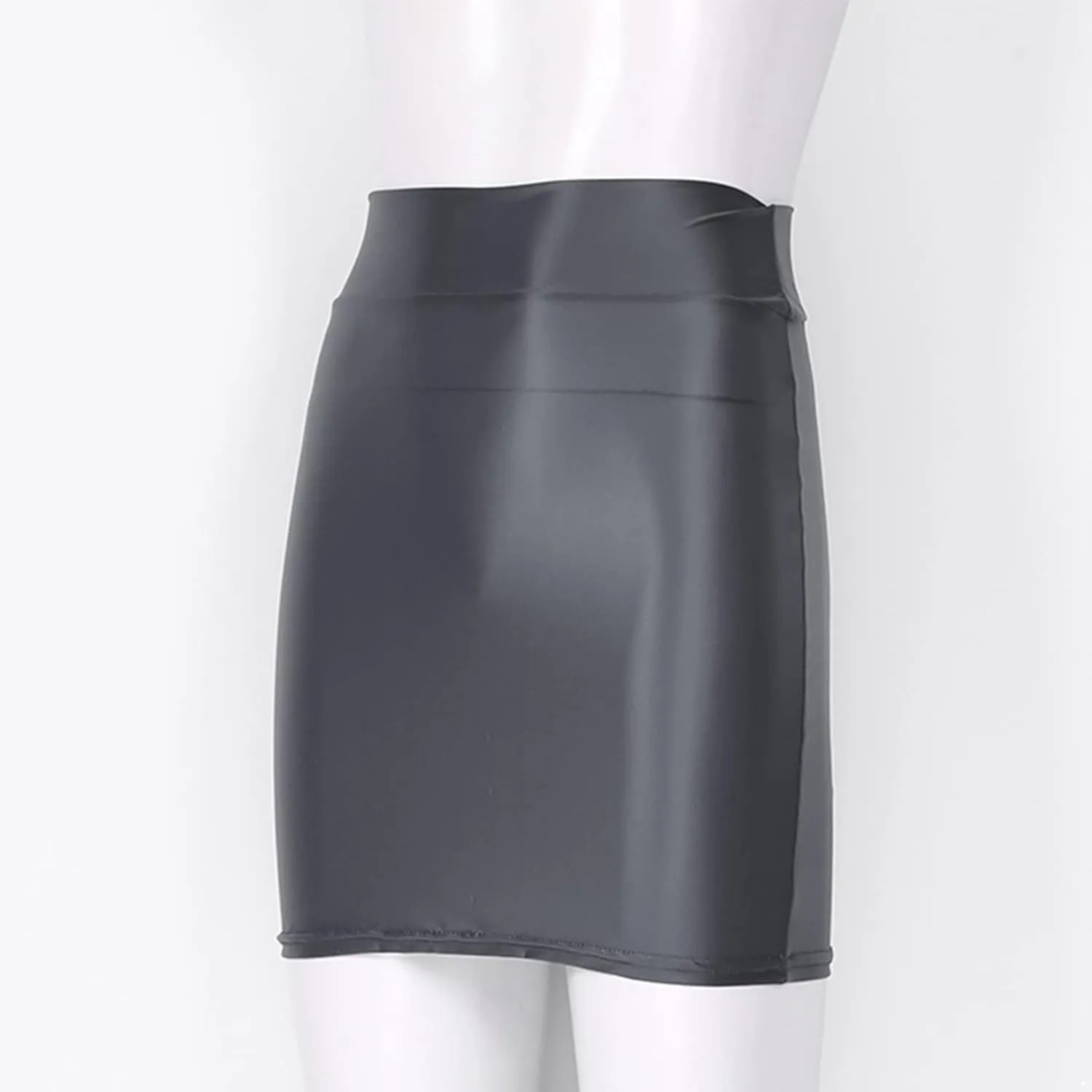 Womens Stretchy Bodycon Pencil Tube Short Mini Skirt Sexy Slim Party Skirt Tight Mini Skirts